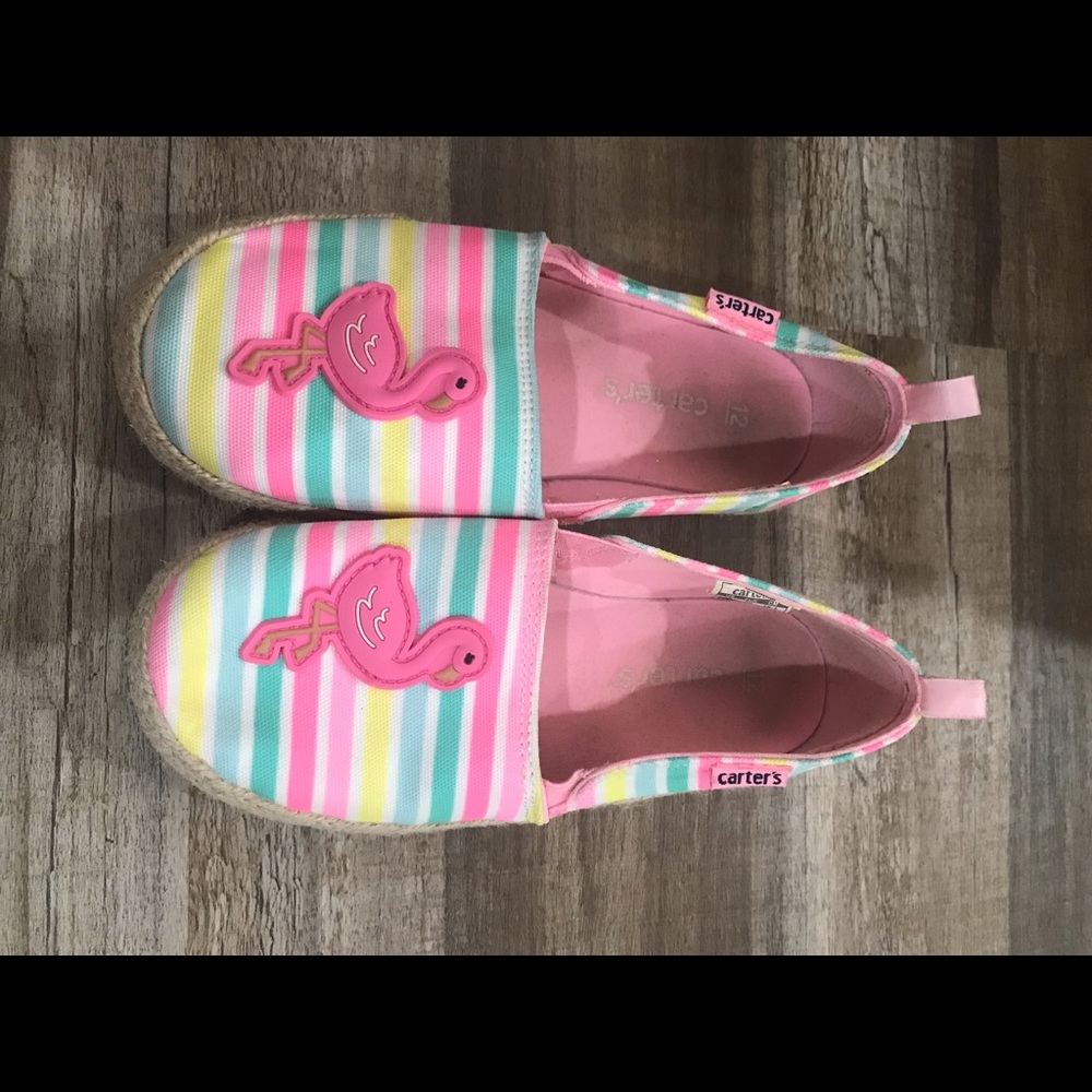Carter’s Flamingo shoes size 12